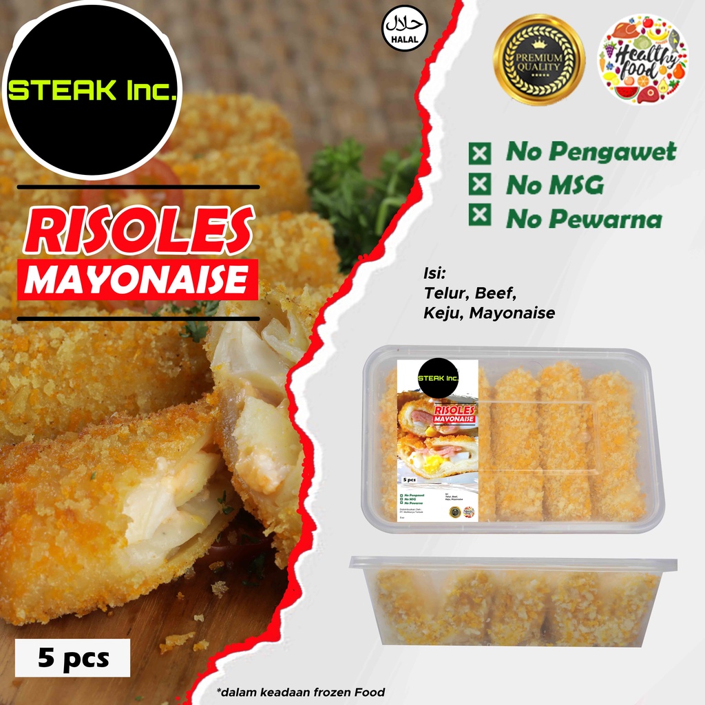 RISOLES MAYONAISE FROZEN DENGAN DAGING DAN KEJU BY DAILY FOOD