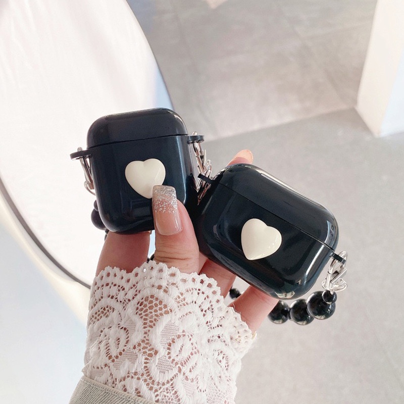 Casing TPU Apple AirPods 1 2 3 pro Shockproof Dengan Gantungan Kunci