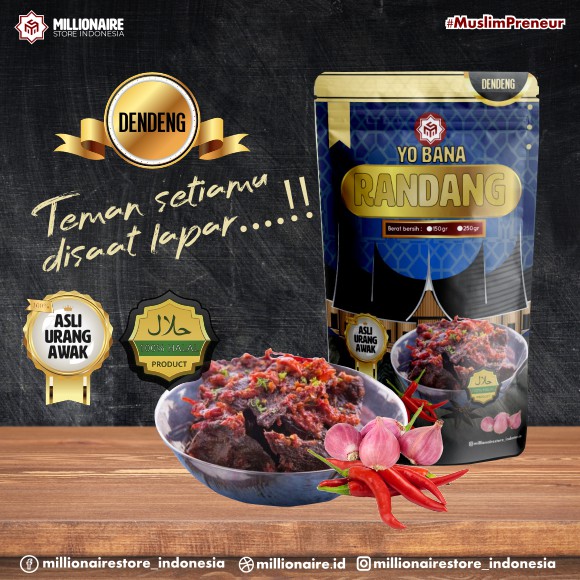 

Rendang Dendeng ASLI dengan bumbu rahasia Padang Sumatera Barat