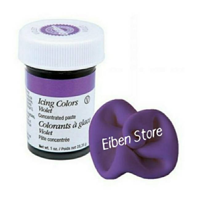 

Pewarna Wilton Violet / Pewarna Wilton Ungu / Witon Coor Violet