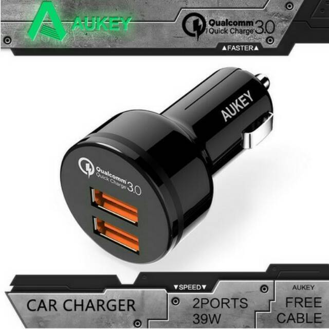 Aukey quick charger 3.0 car