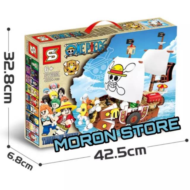 Brick SY6299 One Piece Thousand Sunny Luffy Ship