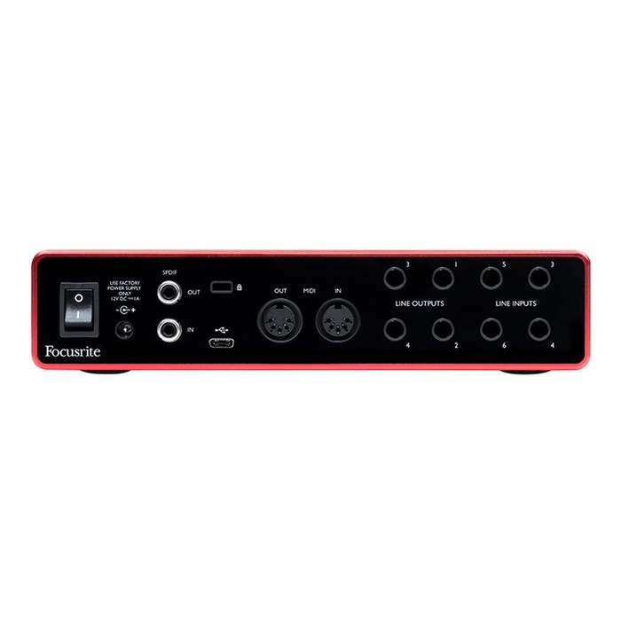 Soundcard Focusrite Scarlett 8i6 3rd Gen USB Audio Interface Original Kairos