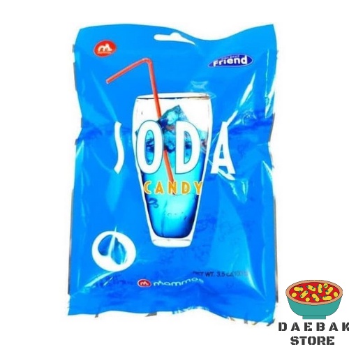 

Mammos Soda Candy | Permen Green Apple Soda Made In Korea