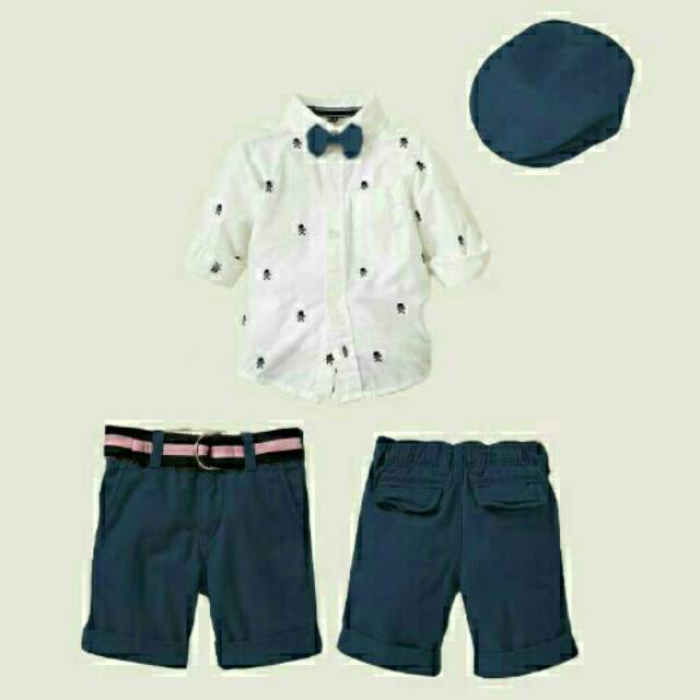 baju anak laki laki2 import Setelan Anak Usia 2-5 thn Set skull kid satu set grosir kekinian tk sd.