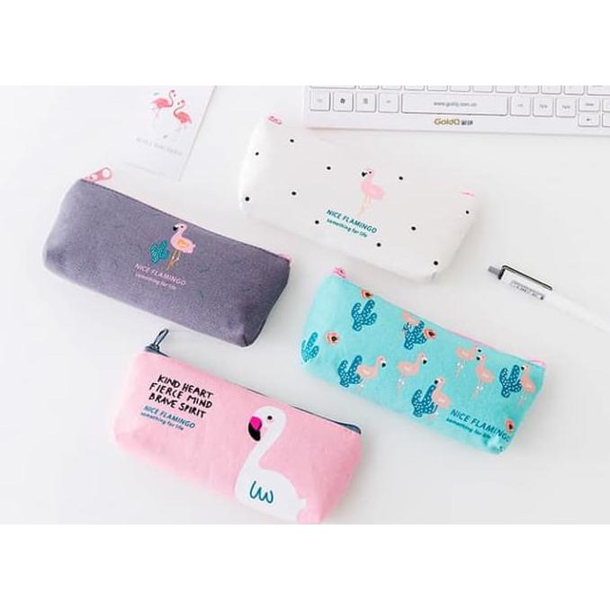 

HOT SALE TP004 Tempat Pensil Flamingo - pink Terjamin