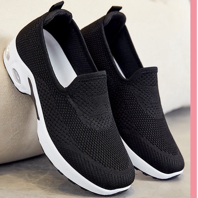 TBIG [COD] Size 36 - 41 Sepatu Slip On SHOES816 Wanita Import Korea Style Santai Wanita Sepatu