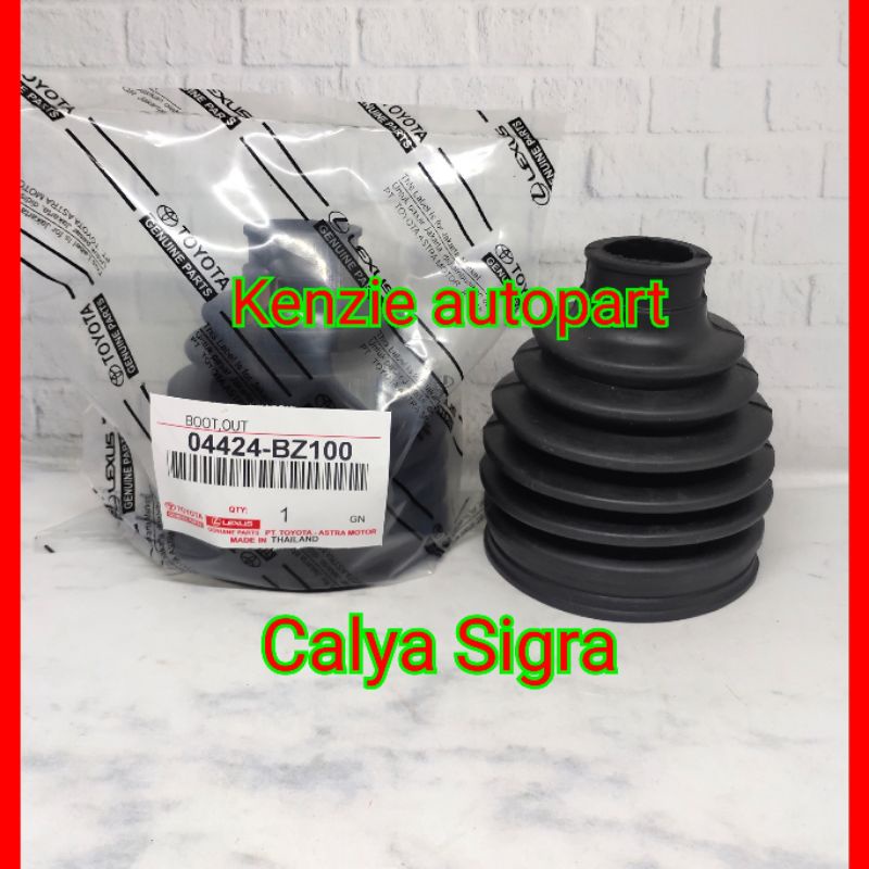 KARET BOOT AS RODA CV JOINT BAGIAN LUAR CALYA SIGRA