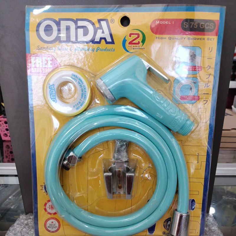 Jual Jet Shower Bidet ONDA S 75 GCS ( Warna Hijau Tosca ) Indonesia
