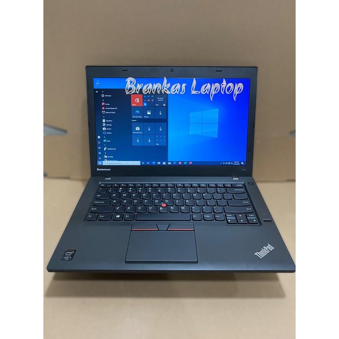 [ Laptop Second / Bekas ] Lenovo Thinkpad T450 Core I5 | Berkualitass Notebook / Netbook
