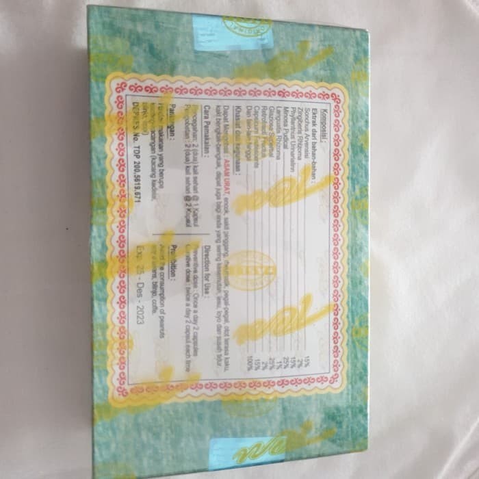 TCU ASAM URAT KAPSUL ORIGINAL