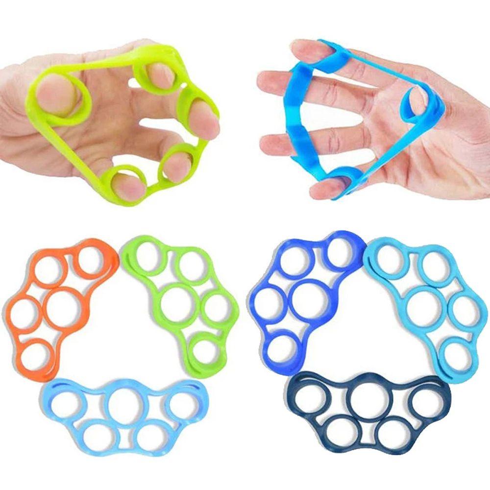 Jarik Agustina ​Grip Cengkrem ​Perangkat Silicone Paddy Hand Stretcher Hand Grip Trainer Wrist Yoga Stretcher Fitness Pelatihan Kekuatan Pergelangan Tangan