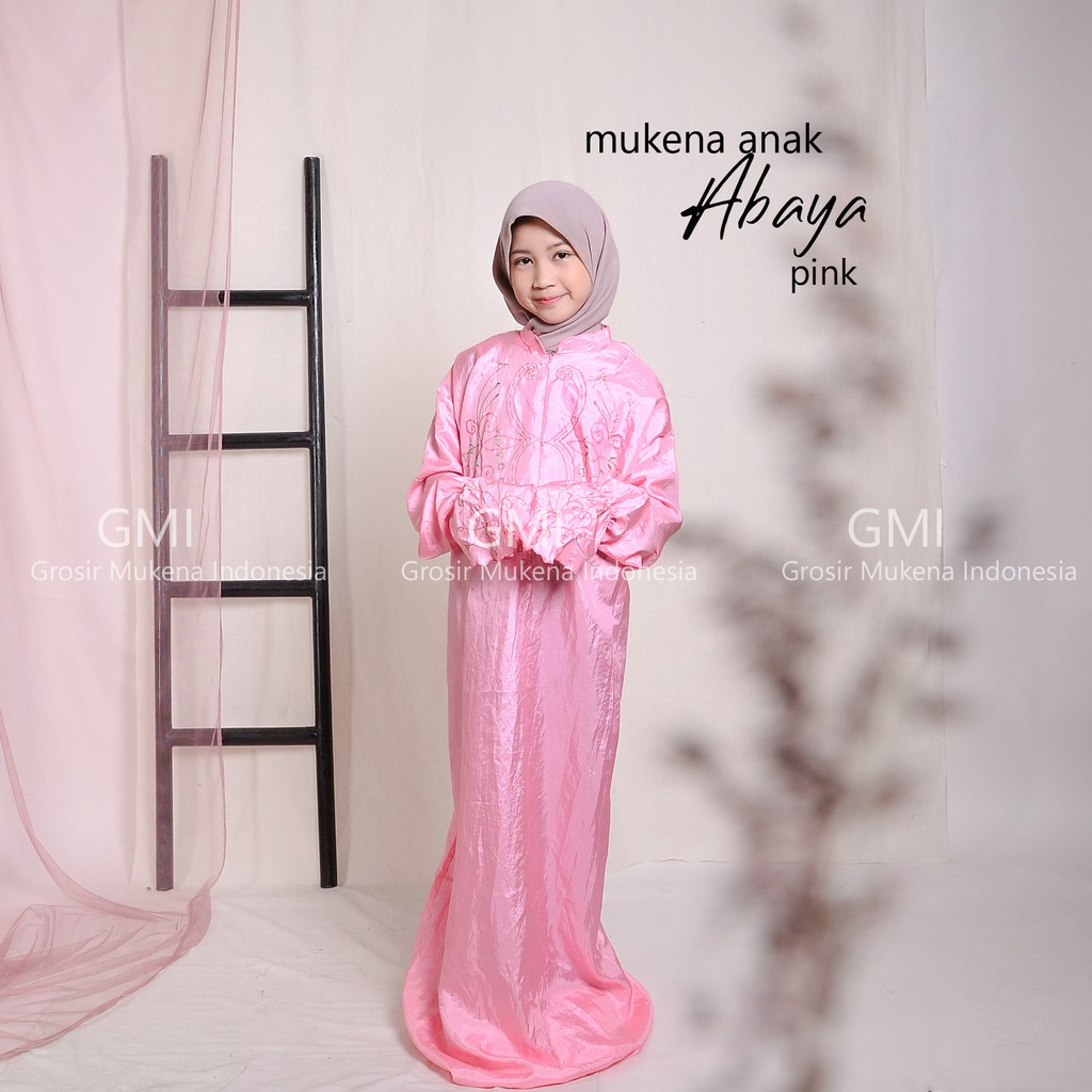 MUKENA ANAK PARASUT TRAVELING TERUSAN TANPA KEPALA