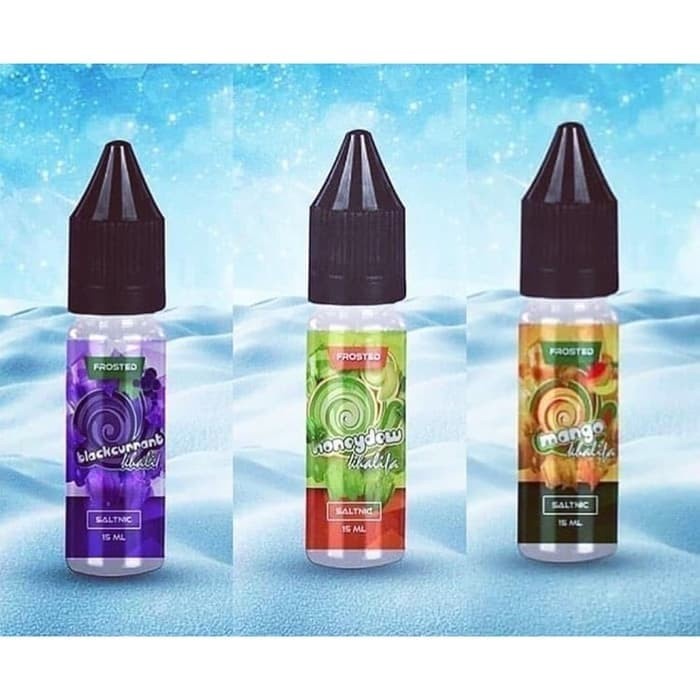 LIQUID KHALIFA SALTNIC - MANGO HONEYDEW BLACKCURRANT 15ML - 24MG