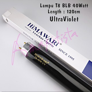 Lampu T8 UV BLB Black Light Blue Himawari 40W For Sensor Uang & lainny