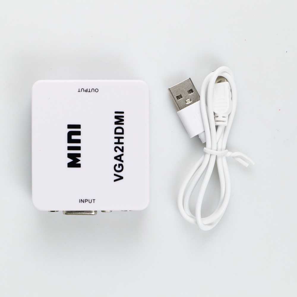 Konverter VGA ke HDMI- ST-218 - White