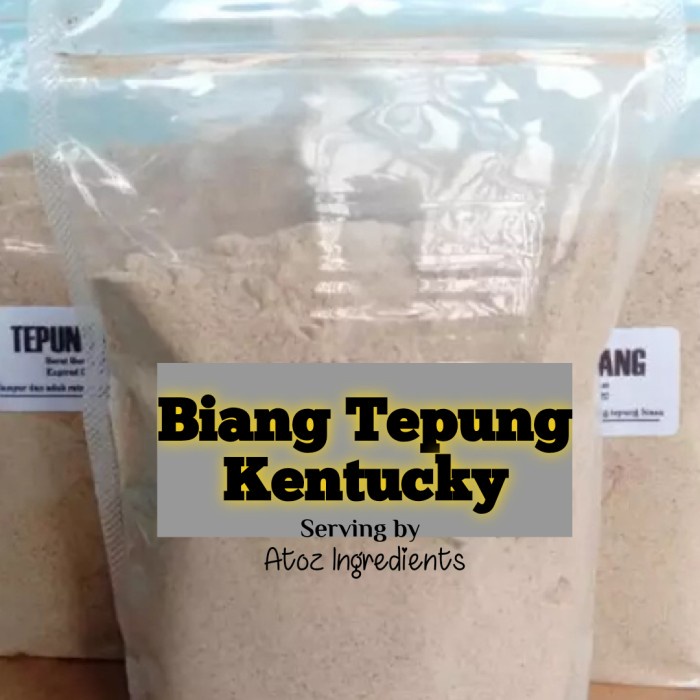 

TERLARIS Tepung Biang Kentucky 250gr / Biang Inti / Tepung Biang KFC 250gr