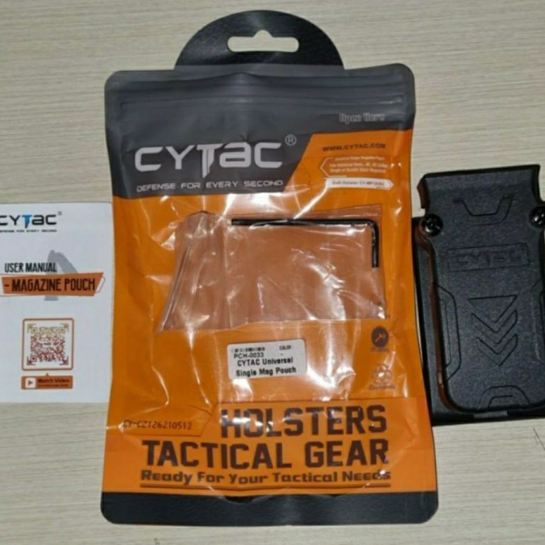 Holster Magazine Cytac Original Single Magazine - Pouch Magazine Cytac Universal TERMURAH