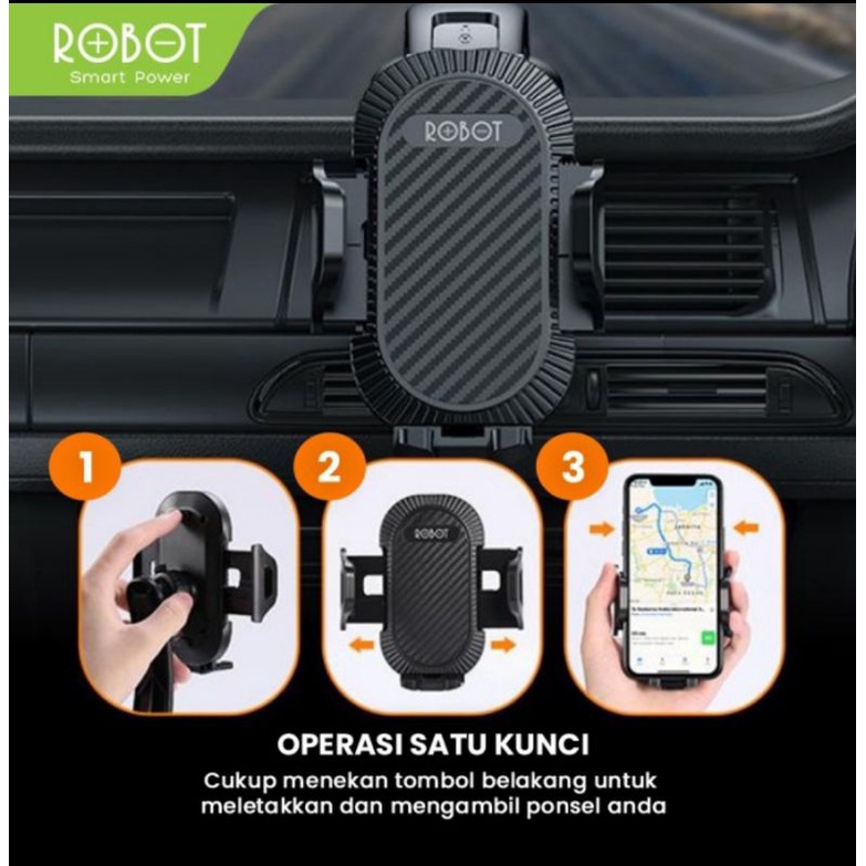 Robot RT-CH14 Car Holder Suction Cup - Robot RT CH14 Stent Auto Lock