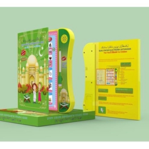 Ebook Islami 4 bahasa Ebook muslim 3 Bahasa Mainan Edukatif Buku Pintar Buku Bersuara mainan anak-8