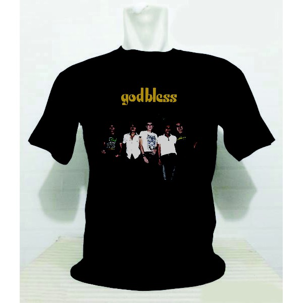 kaos baju distro band godbless tshirt musik gong 2000 god bless 05