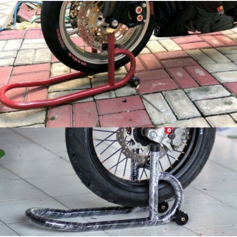 paddock depan Universal standar depan motor
