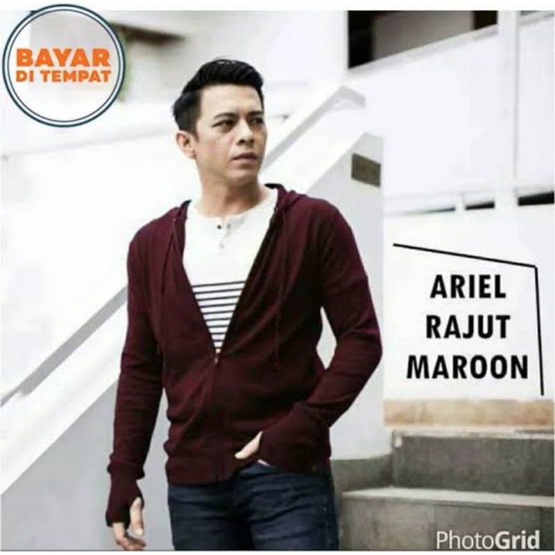 SWEATER RAJUT PRIA ARIEL BEST QUALITY/JAKET PRIA RAJUT PREMIUM/JAKET PRIA