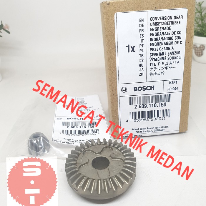 CROWN BEVEL GEAR GIGI GERINDA TANGAN BOSCH GWS5100 GWS060 GWS 060 SET