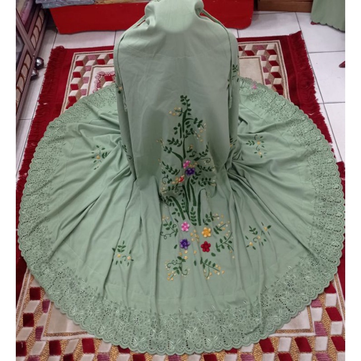 Mukena Khadijah Sulam Timbul