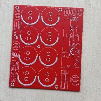 pcb elko isi 8 elco CR audio power supply psu elko amplifier ampli power ampli rakitan
barang sesuai