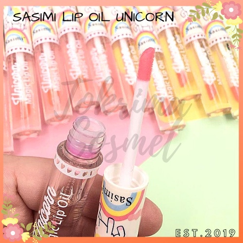 Sasimi Lip oil Bening unicorn [3pc]