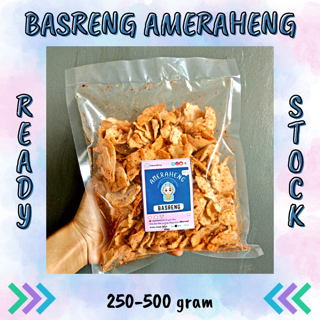 

READY STOCK BASRENG AMERAHENG 250-500 gram | Baca Deskripsi Sayyy