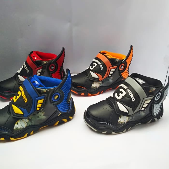 SEPATU FINOTTI SUPERHERO 27-31 SEPATU ANAK LAKI LAKI SEPATU BOOTS TK