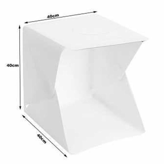 Photo Studio Mini LED - Mini Photo Studio - Photo Studio Ukuran JUMBO | Backdrop