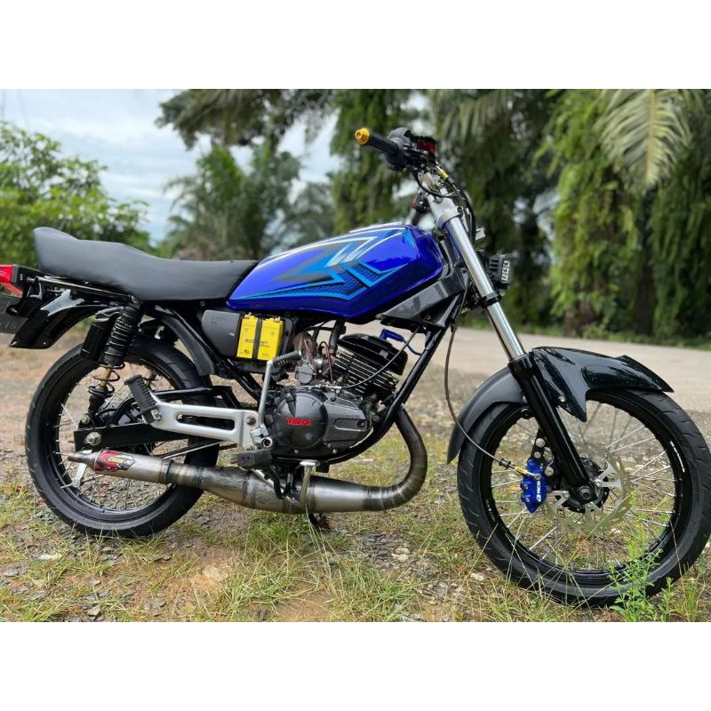 Knalpot  Creampie RX KING Original Jogja Rx King Telo Kolong Galvanis Original Racing Jogja juragank