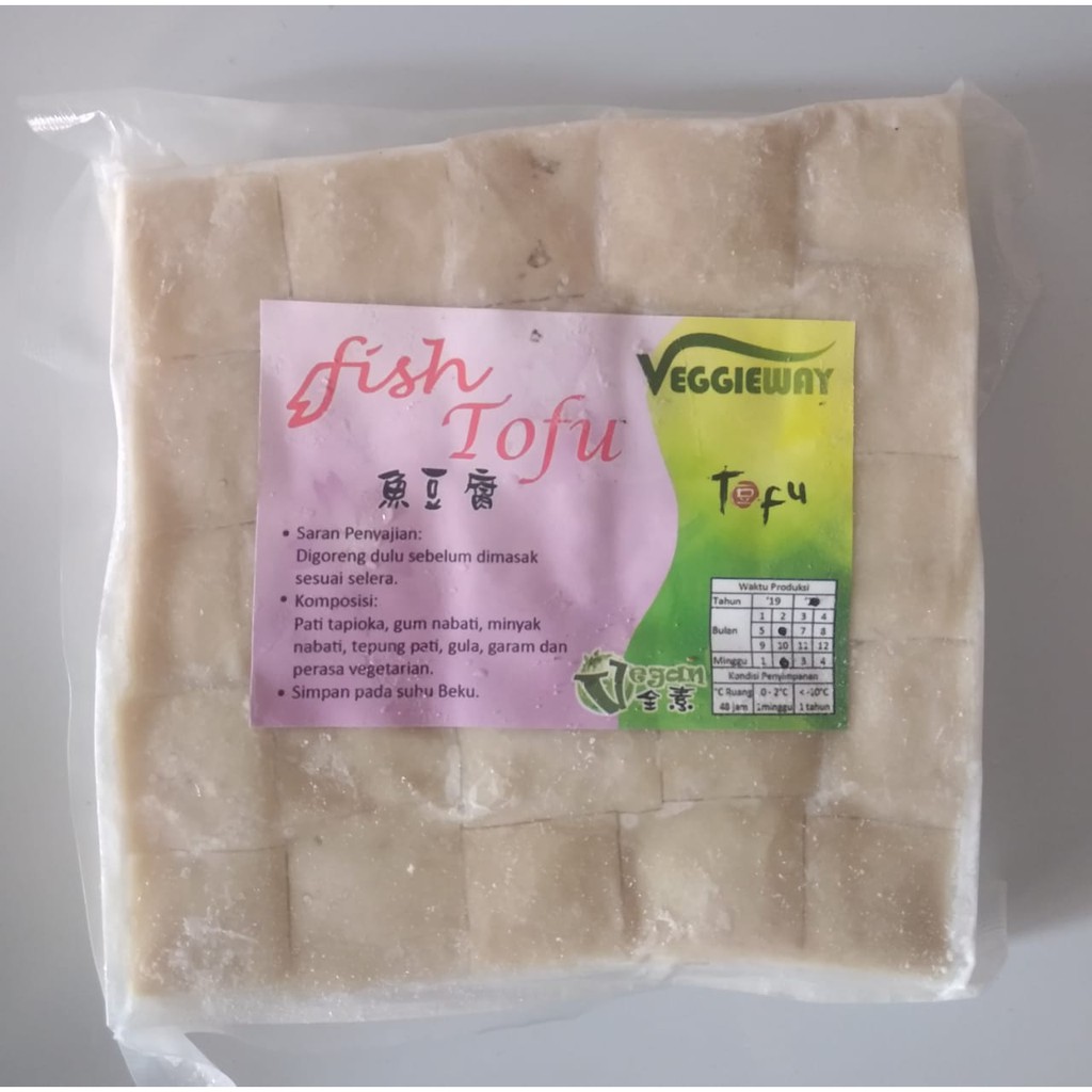 

Fish Tofu / tahu ikan Vegan - Veggie Way