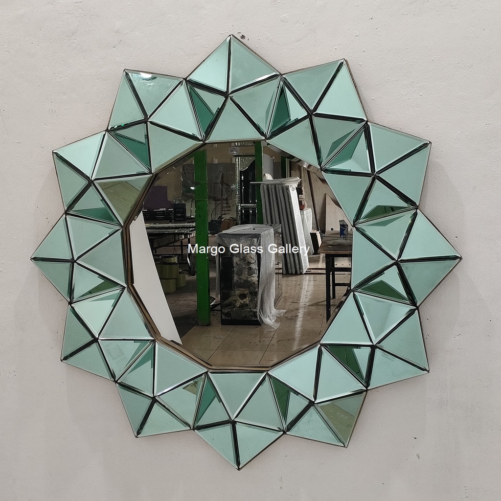 Cermin Dinding Ruang Tamu / Cermin Dinding Dekorasi Modern / Dekorasi Cermin Aesthetic