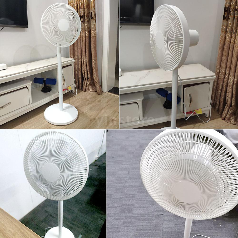 Xiaomi Mi Standing Fan Smart Floor Desktop Fan Portable House Air Conditioner Air Cooler 3 Wind Speed App Remote Control For Home Office 220v Shopee Indonesia