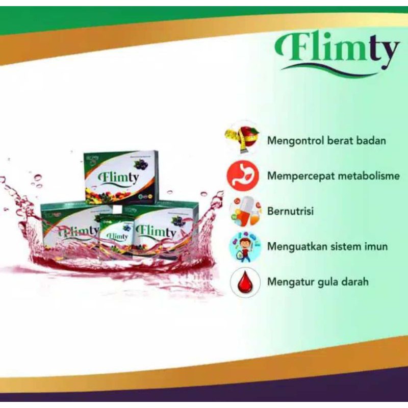 FLIMTY FIBER DETOX ANTIOKSIDAN PER SACHET