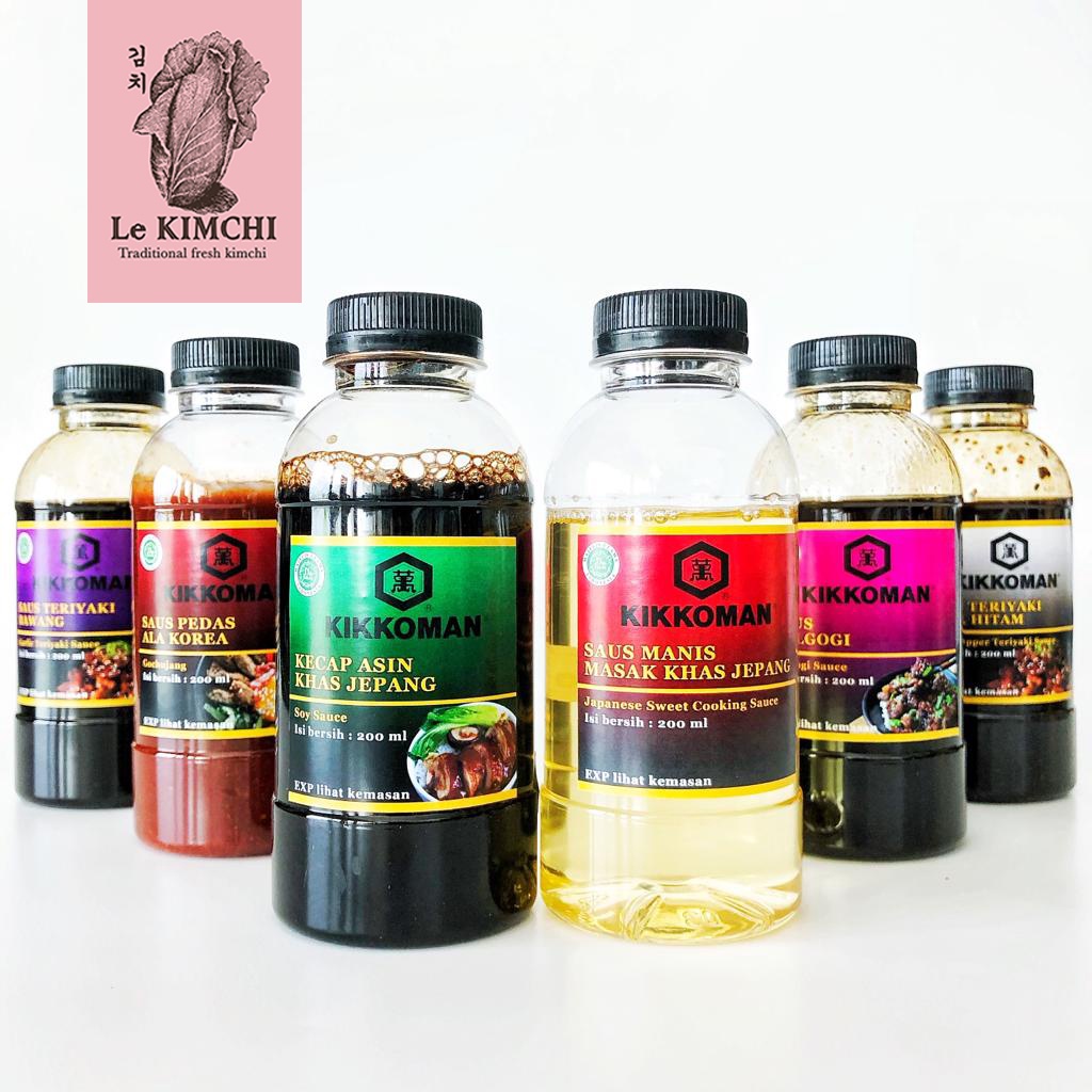 

Kikkoman HALAL 200 ml Saus Bulgogi, Lada Hitam, Gochujang, Soy Sauce, Mirin, Teriyaki, Bulgogi