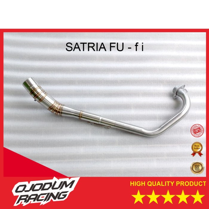 pipa leher leheran knalpot racing SATRIA FU FI INJEKSI semi