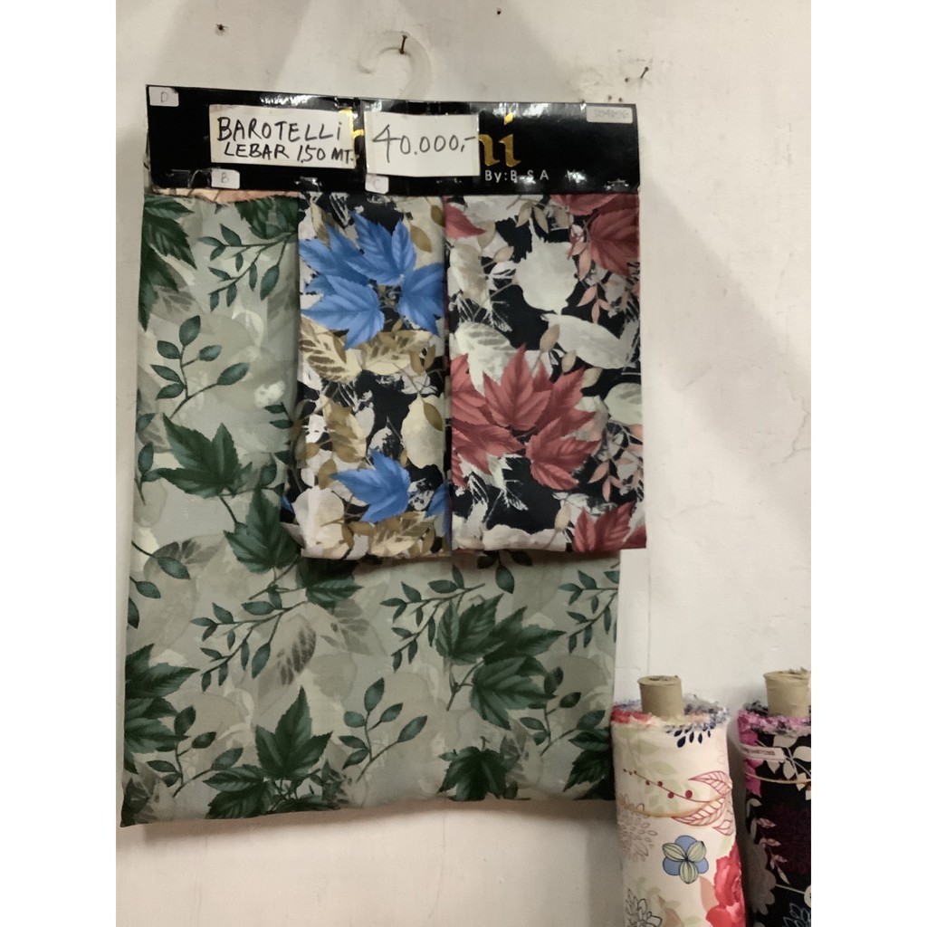 Kain Barotelli Corak VINTAGE