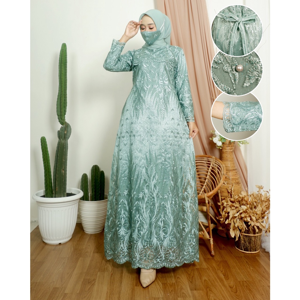 (COD) GAMIS TILE RAMPEL| GAMIS| GAMIS PESTA| GAMIS KONDANGAN| GAMIS TILE| GAMIS BRUKAT| GAMIS BROKAT| GAMIS PESTA TERBARU| GAMIS BRUKAT TERBARU| BAJU PESTA WANITA MUSLIM| BAJU KONDANGAN WANITA| KEBAYA MODERN HANANIA KEBAYA MODREN