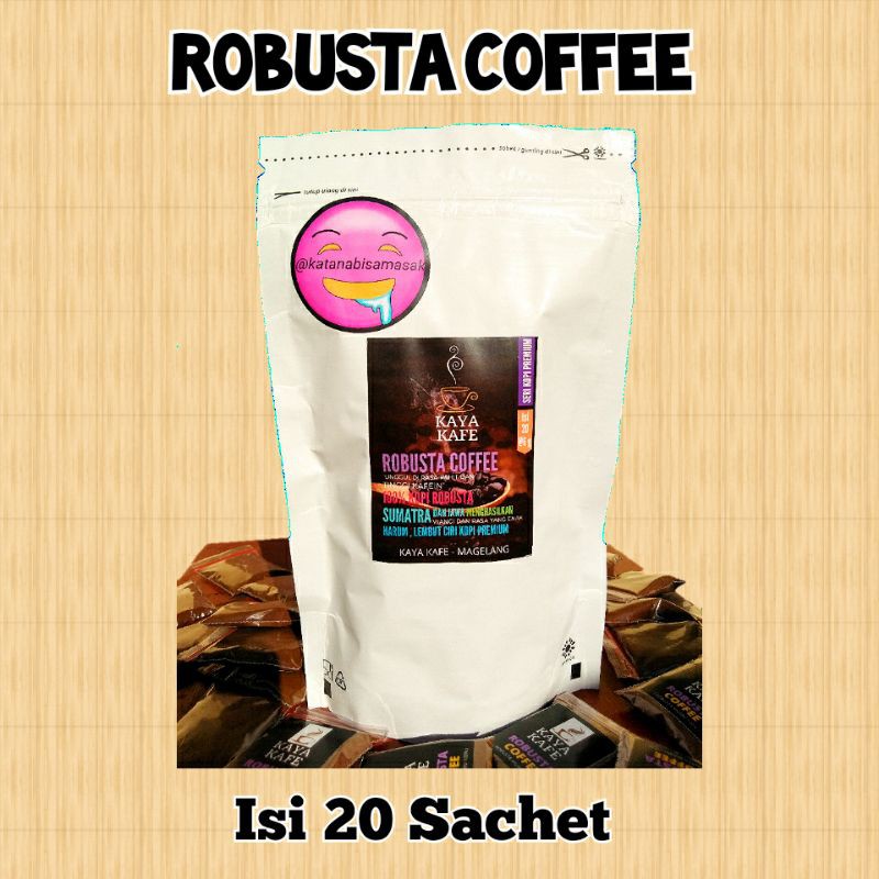 

Kopi ROBUSTA Sachet - KAYA KAFE