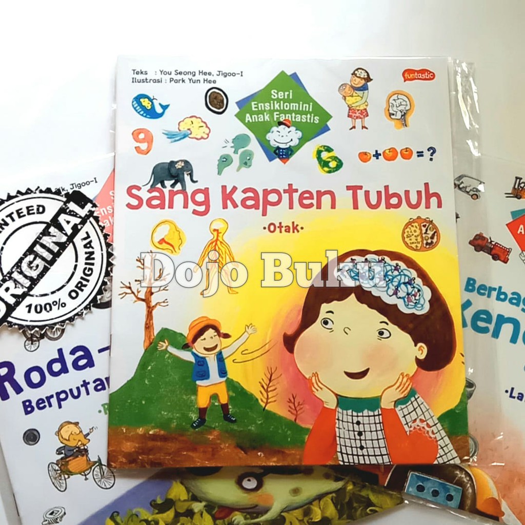 Seri Ensiklomini Anak Fantastis : Otak Sang Kapten Tubuh (Otak) by Ryu Seong Hee, Jigoo-I