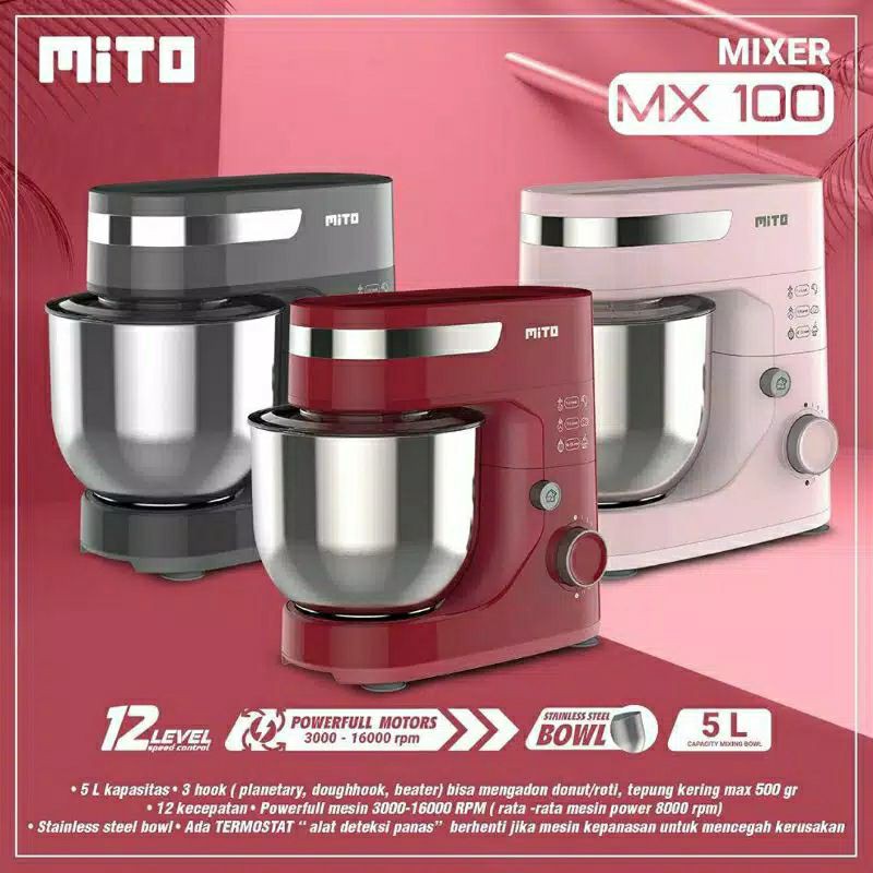 Mixer roti MITO mX 100 5 liter