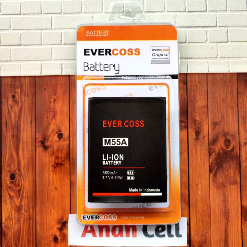 BATRE EVERCOSS M55A / BATERAI EVERCOSS M55A