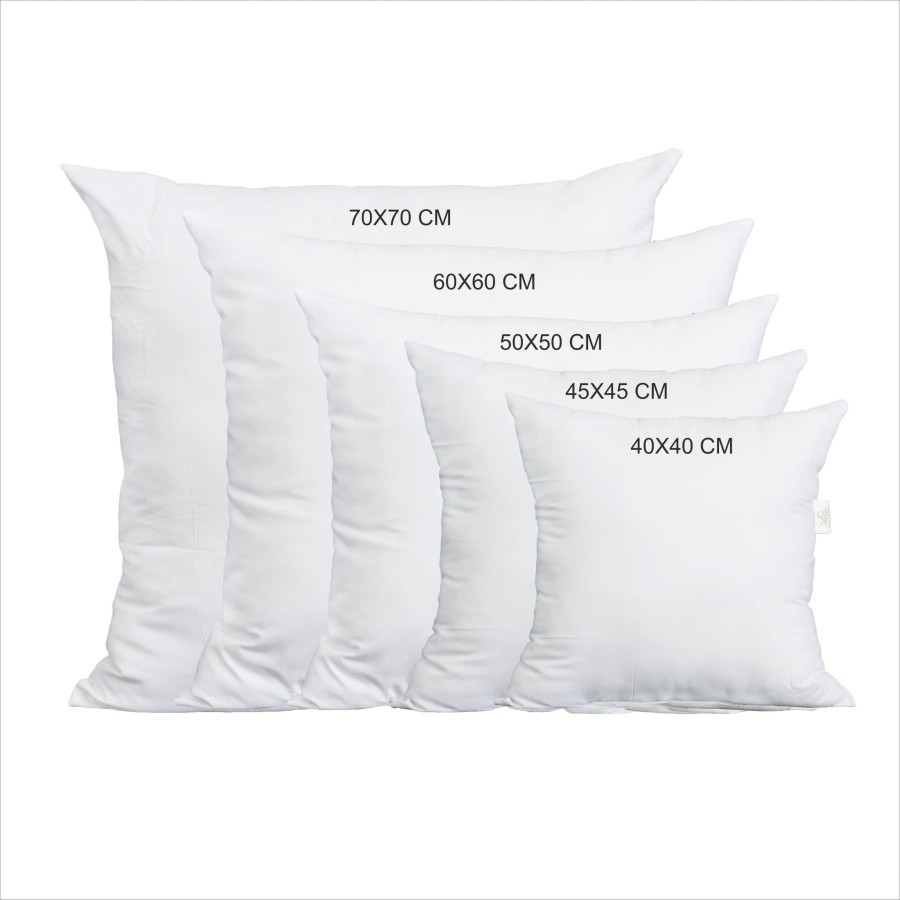 Isi Bantal Kursi dan sofa Ukuran 50 55 60 (Cushion/Insert isi Silikon) - Elegance