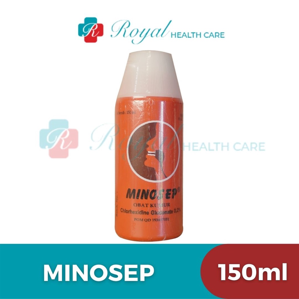 Minosep Obat Kumur 0.2% 150 ml untuk Kebersihan Mulut