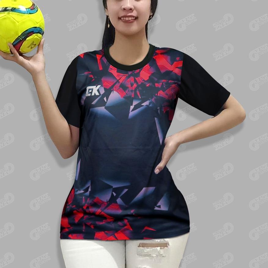 ☉ Kaos olahraga/Jersey bola/baju trainning /kostum olahraga/futsal/bulutangkis/voli/ KAOS TEAM ✦